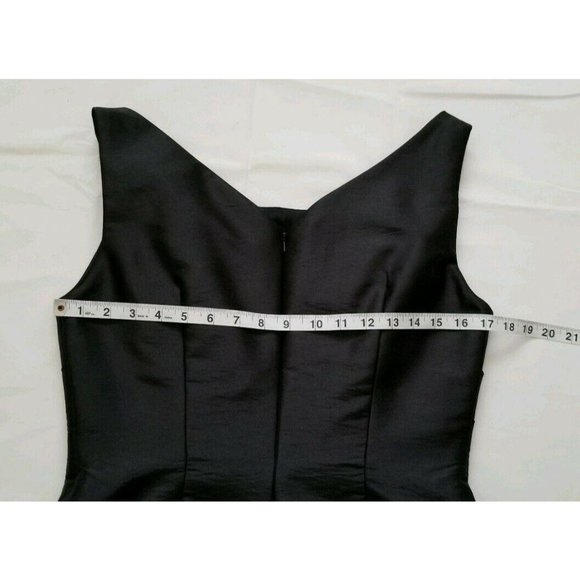 Jade By Jasmine Women’s Stunning Taffeta Bateau Neckline Sheath Dress Size 8 - Picture 11 of 14